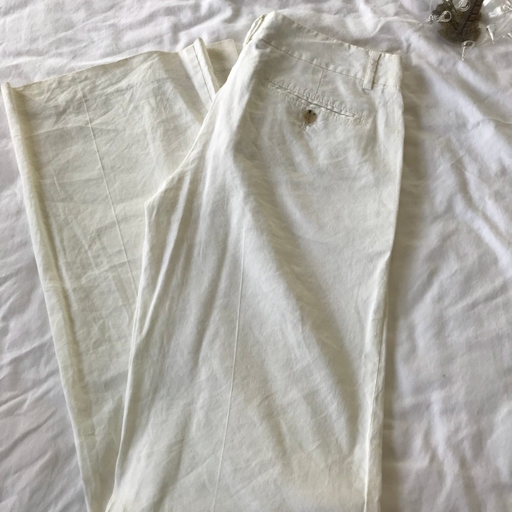 Theory white dress pants